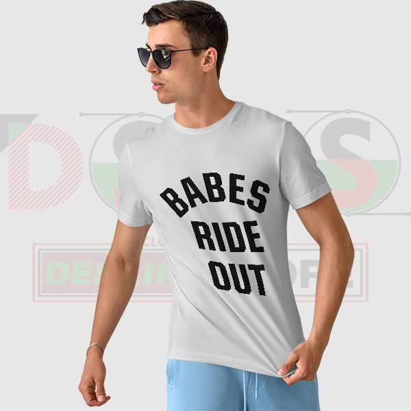 Babes Ride Out graphic t-shirt biker streetwear style