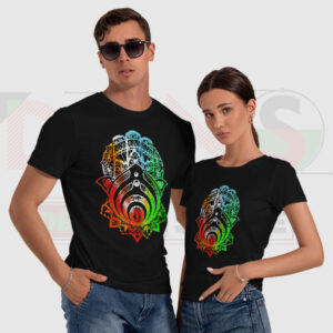 Bassnectar DJ Hamsa graphic t-shirt psychedelic EDM style