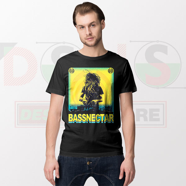 Bassnectar DJ tour poster graphic t-shirt streetwear