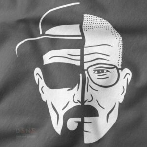 Breaking Bad Walter White pop culture printed T-shirt