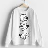 Buy Sweatshirt Rock Paper Scissors Mickey Hands