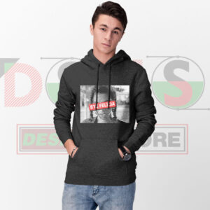 Bye Felicia hoodie with bold pop culture quote design