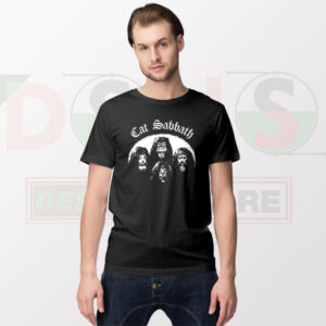 Cat Sabbath Black Funny T-Shirt
