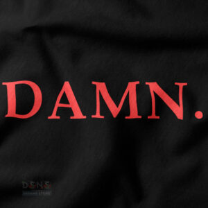 DAMN album inspired Kendrick Lamar rap tee