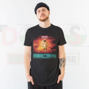 Deja Entendu album graphic T-shirt with emo aesthetic