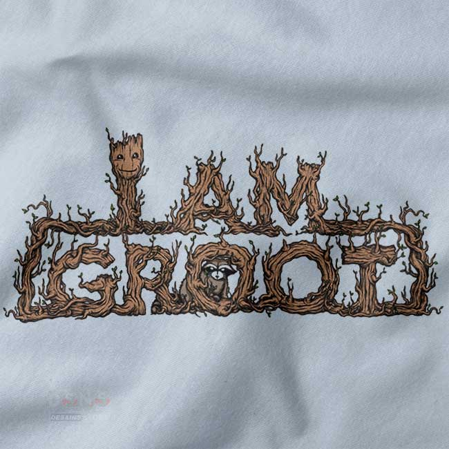 Disney Marvel Groot character graphic tee