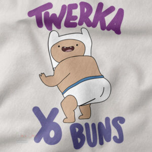 Funny Adventure Time cartoon quote t-shirt design