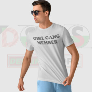 Girl Gang Member graphic t-shirt streetwear style