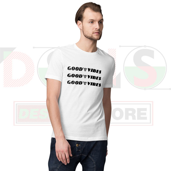 Good vibes aesthetic graphic t-shirt