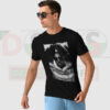 Kanye West rapper poster hands graphic t-shirt streetwear