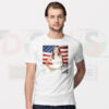 Lana Del Rey American flag graphic t-shirt