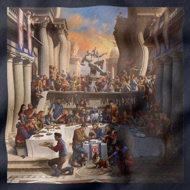 Logic Everybody album cover graphic t-shirt streetwear
