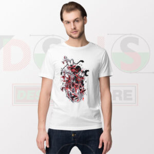 Mickey Mouse zombie Halloween graphic t-shirt streetwear