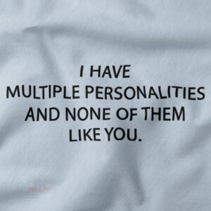 Sarcastic humor graphic tee casual outfit