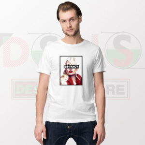 So Fancy pop culture graphic t-shirt