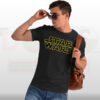 Star Wars logo light design graphic t-shirt