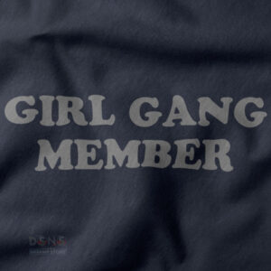 Statement Girl Gang Member tee cozy casual look