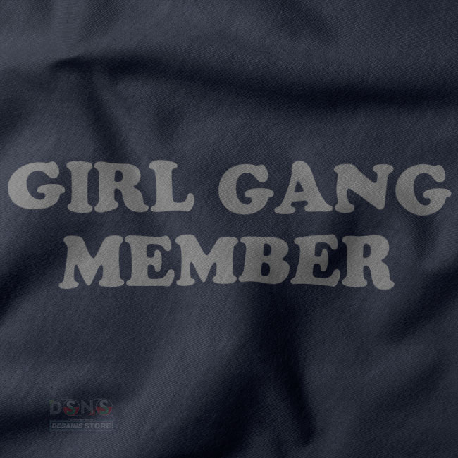 Statement Girl Gang Member tee cozy casual look