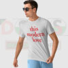 This Modern Love graphic t-shirt minimalist indie design