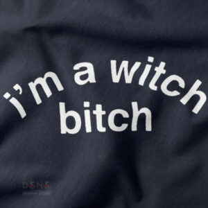 Witch humor streetwear t-shirt design