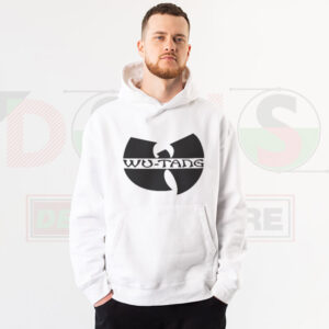 Wu-Tang Clan black logo hoodie hip hop streetwear