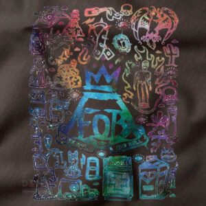fall out boy band graphic tee