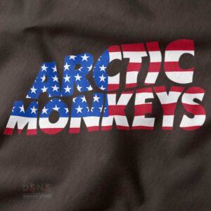 Arctic Monkeys American flag graphic t-shirt streetwear