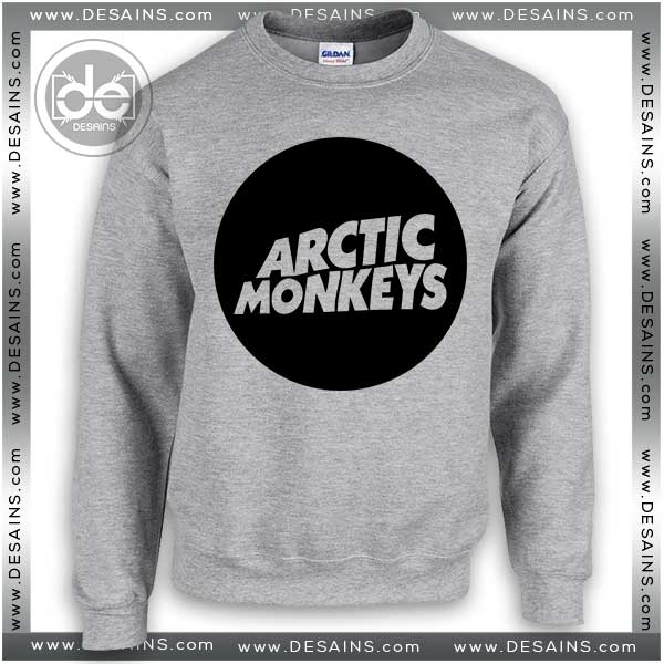 Buy Sweatshirt Arctic Monkeys Logo Circle Sweater Womens and Sweater Mens