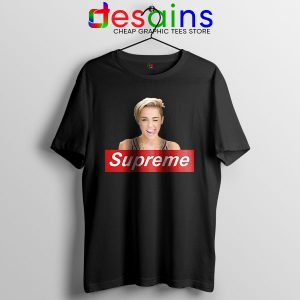 Buy Miley Cyrus Sexy Hot Face Black Tshirt Celebrity