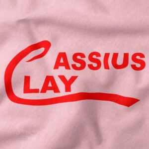 Cassius Clay Muhammad Ali logo t-shirt streetwear