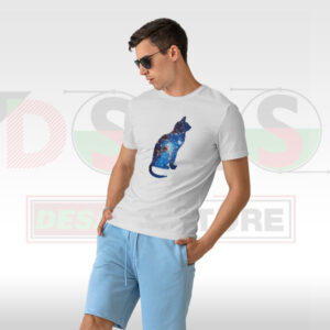 Cosmic Cat Nebula T-Shirt