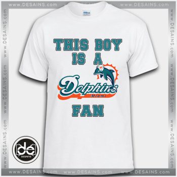 Buy Tshirt Miami Dolphins Fan Boy Tshirt Print Womens Mens Size S-3XL