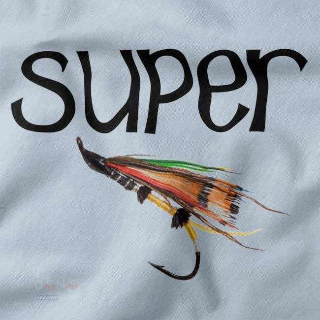 Fly Fishing Super graphic t-shirt outdoor streetwear