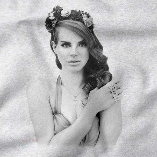 Lana Del Rey bad mood graphic t-shirt