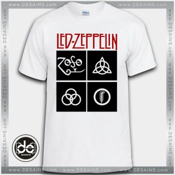 Buy Tshirt Led Zeppelin Symbols Tshirt Print Womens Mens Size S-3XL