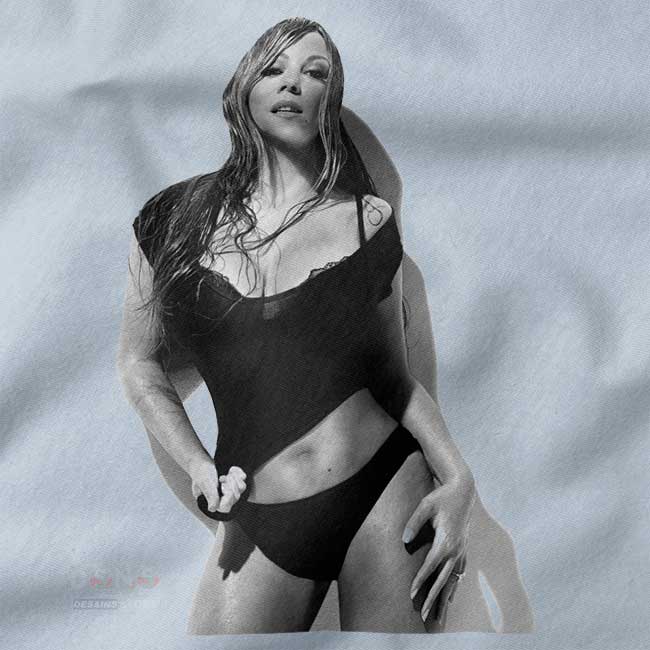 Mariah Carey hottest sexy graphic t-shirt pop culture