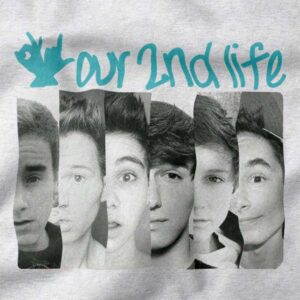 Our2ndLife poster graphic t-shirt