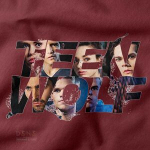 Teen Wolf logo poster graphic t-shirt