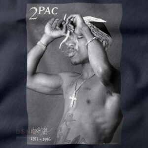 Tupac Shakur poster art graphic t-shirt