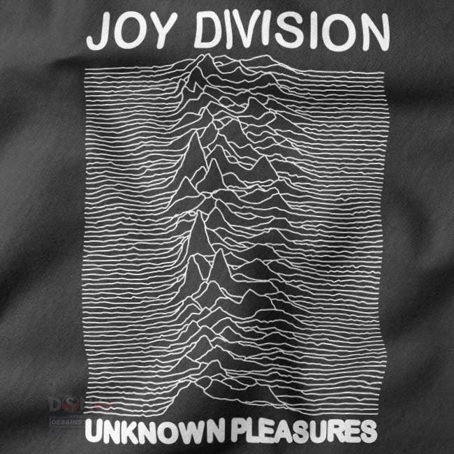 Unknown Pleasures Joy Division graphic t-shirt streetwear style