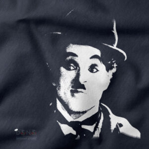 charlie chaplin funny face t-shirt