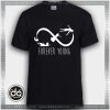 Buy Tshirt Forever Young Tshirt Print Womens Mens Size S-3XL