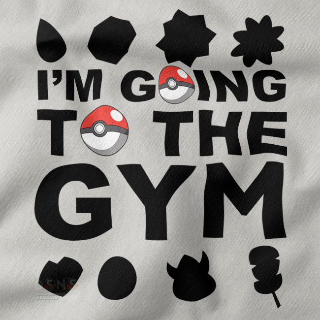 pokemon gym tank top anime workout