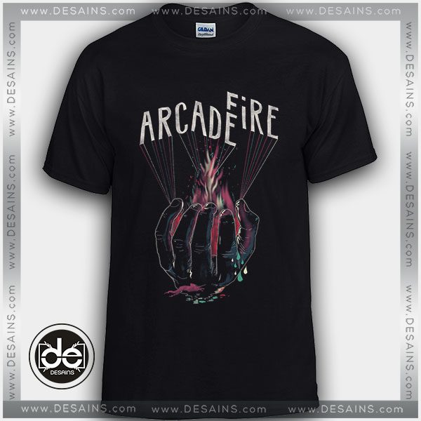 Arcade Fire Rock Band Cover Tshirt Music