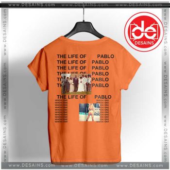 Best Tee Shirt Dress Life Of Pablo Kanye West Tshirts Custom