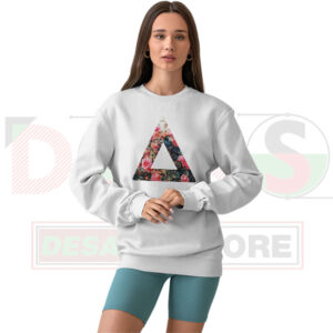 Bastille Logo Flowers Sweatshirt – Indie Pop Cozy Style