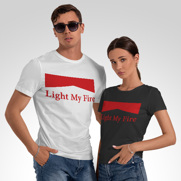 Best Tee Shirt Light My Fire The Doors Marlboro Logo