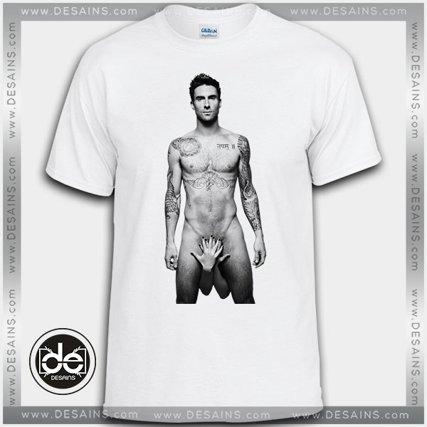 Cheap Tee Shirt Adam Levine Naked Custom T-shirt