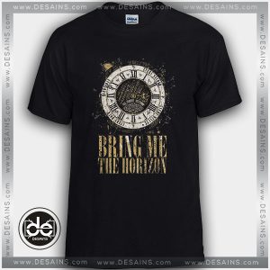 Cheap Tee Shirt Bring Me the Horizon Clock Custom Tshirt