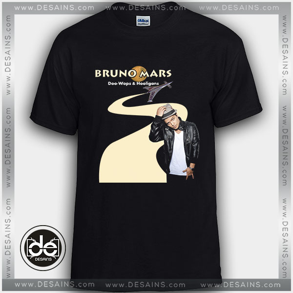 Cheap Tee Shirt Bruno Mars Doo Wops Hooligans Merch